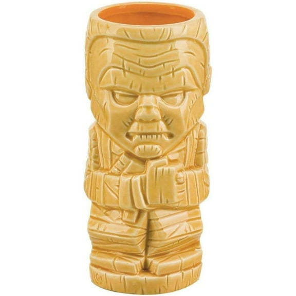 Monsters Tikis Tut 14oz Bilot Mug, Tan