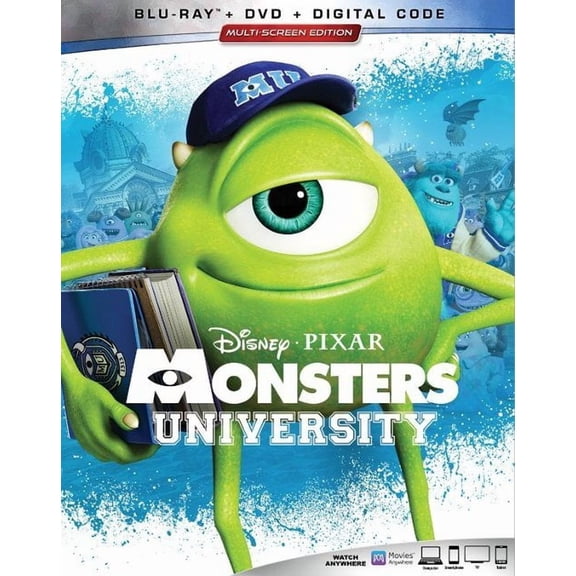 Monsters University (Blu-ray + DVD + Digital)