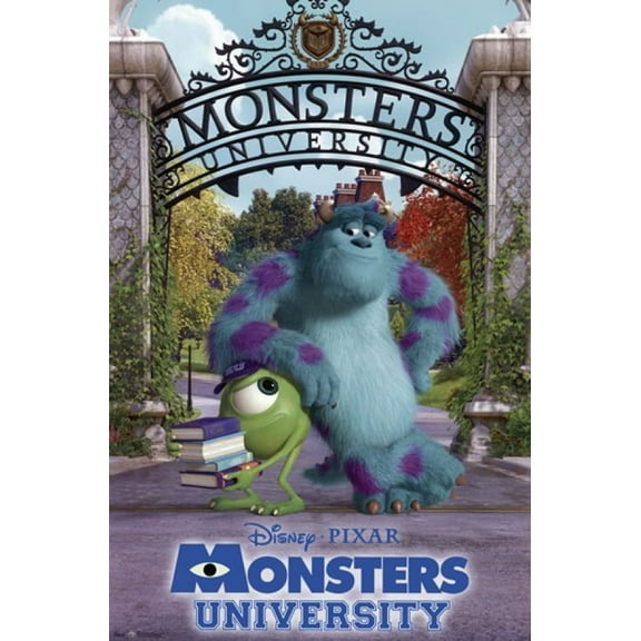 Monsters University - Campus Poster Print (24 x 36)