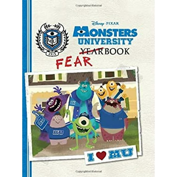 Pre-Owned Monsters University Fearbook (Hardcover)