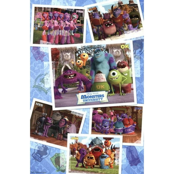 Monsters University - Grid Poster Print (22 x 34)