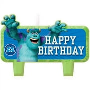 Monsters University Inc. Sulley Molded Cake Candle Set (4pc)