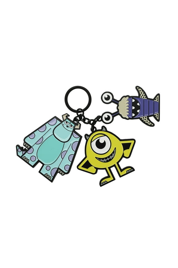 Monsters University Mike Sulley & Boo Multi-Charm Keychain