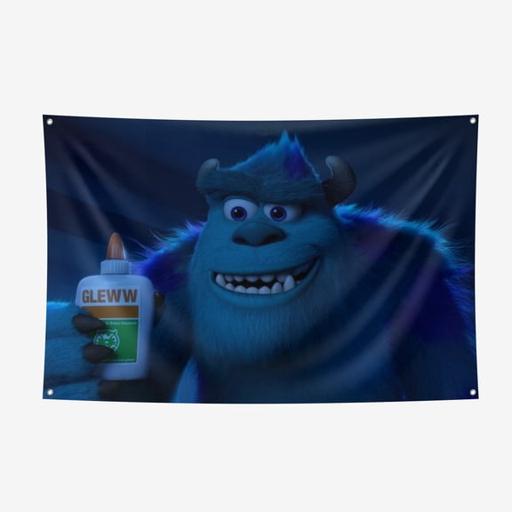 Monsters University Photography Background Decorations Banner Party Photo Backdrop 3.6*5.9FT/110*180CM