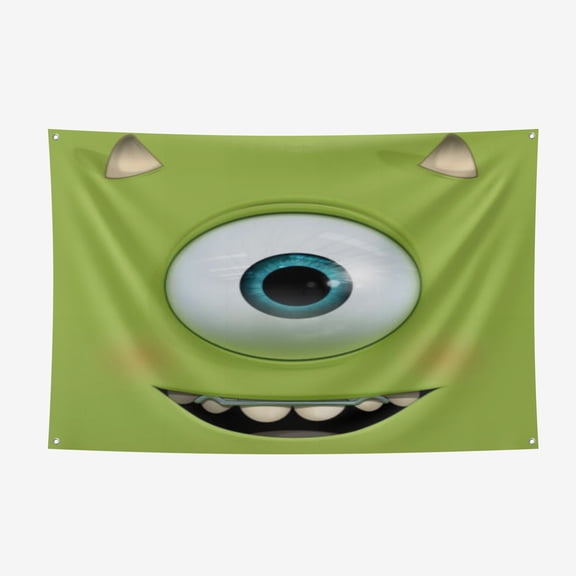 Monsters University Photography Background Decorations Banner Party Photo Backdrop 3.6*5.9FT/110*180CM