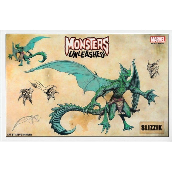 Monsters Unleashed 2017 Comic-Con Marvel Comics art print