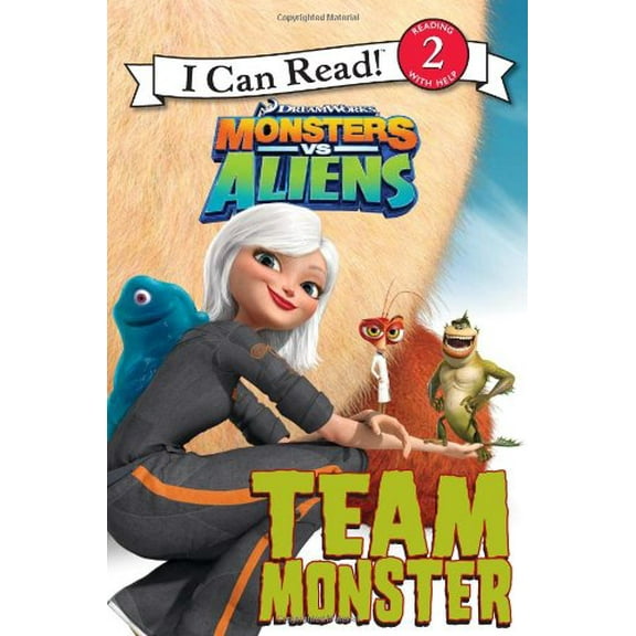 Pre-Owned Team Monster (Monsters vs Aliens) Paperback