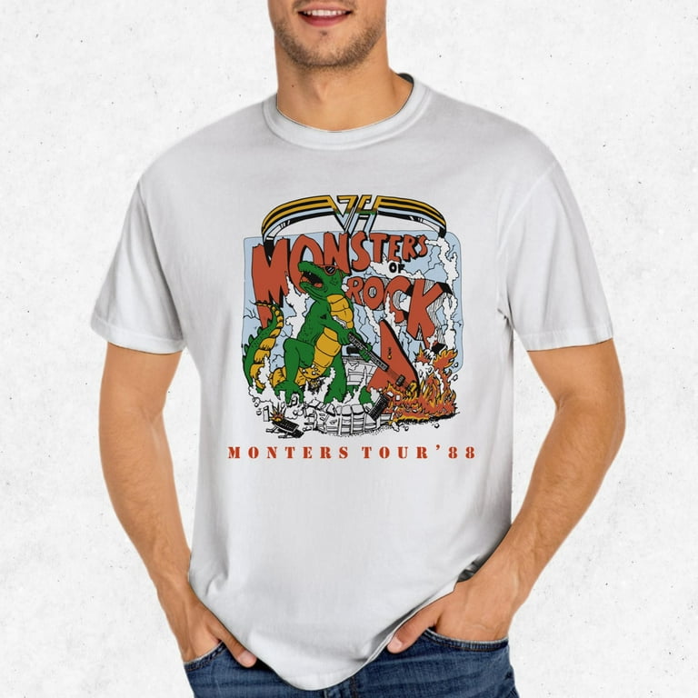 Monsters of Rock 88 Tour T-Shirt – Classic Rock Nostalgia Unisex