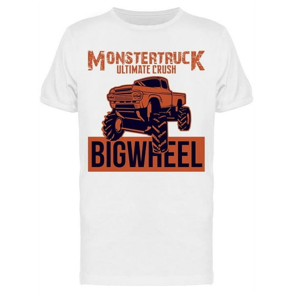 Monstertruck Ultimate Crush T-Shirt Men -Image by Shutterstock, Male Small