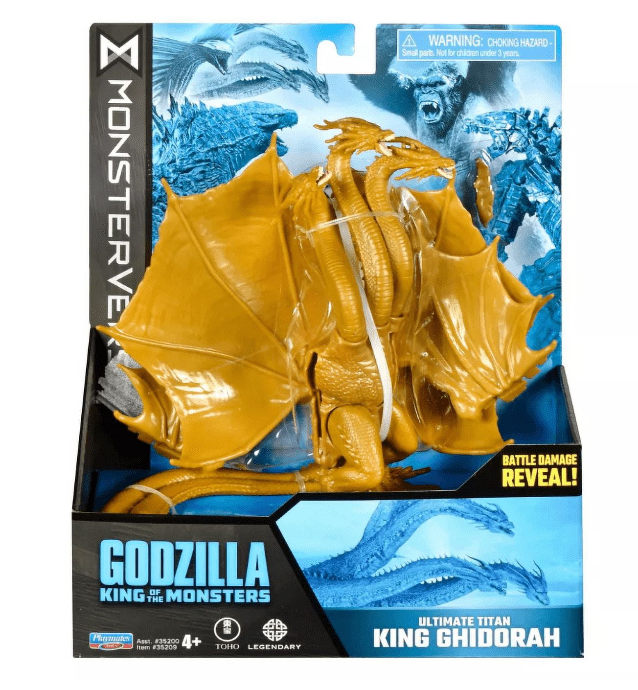 Godzilla Versus Kong: King Ghidorah Ultimate Titan Action Godzilla Versus Kong: King Ghidorah Ultimate Titan Action