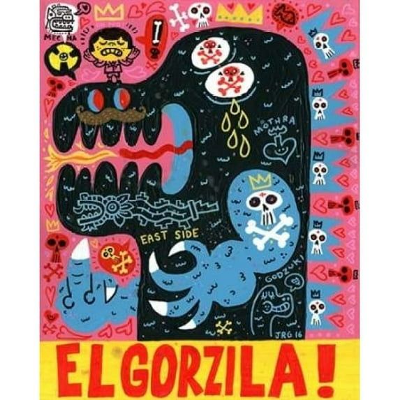 Monstro Poster Print by Jorge R. Gutierrez