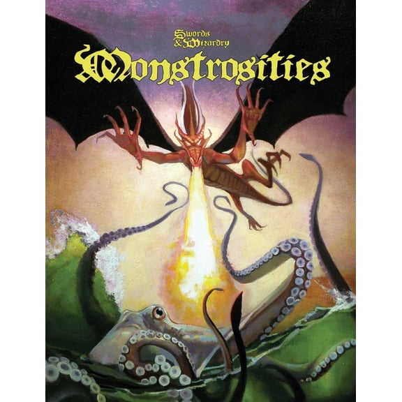 Monstrosities: Swords and Wizardry, (Paperback)