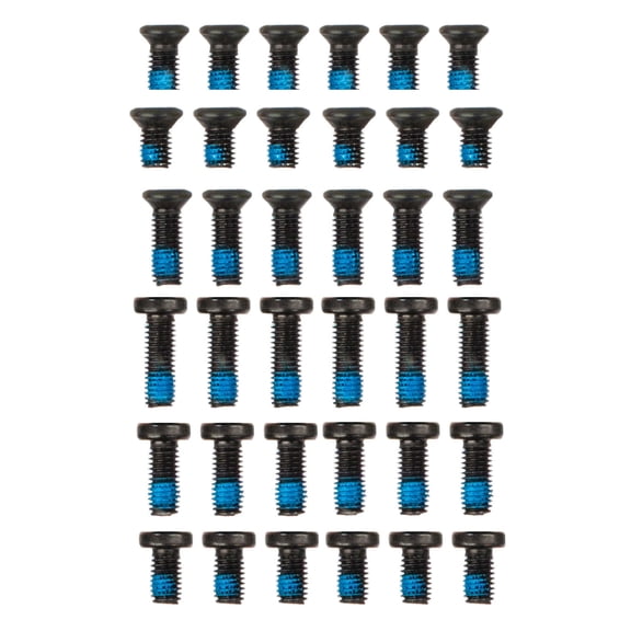Monstrum #6-48 Gunsmithing Screw Pack | 6mm, 8mm, and 10mm Length in Standard and Flat Head with Torx T10 Head | Compatible with Ruger 10/22 and Other Common Rifle Receivers