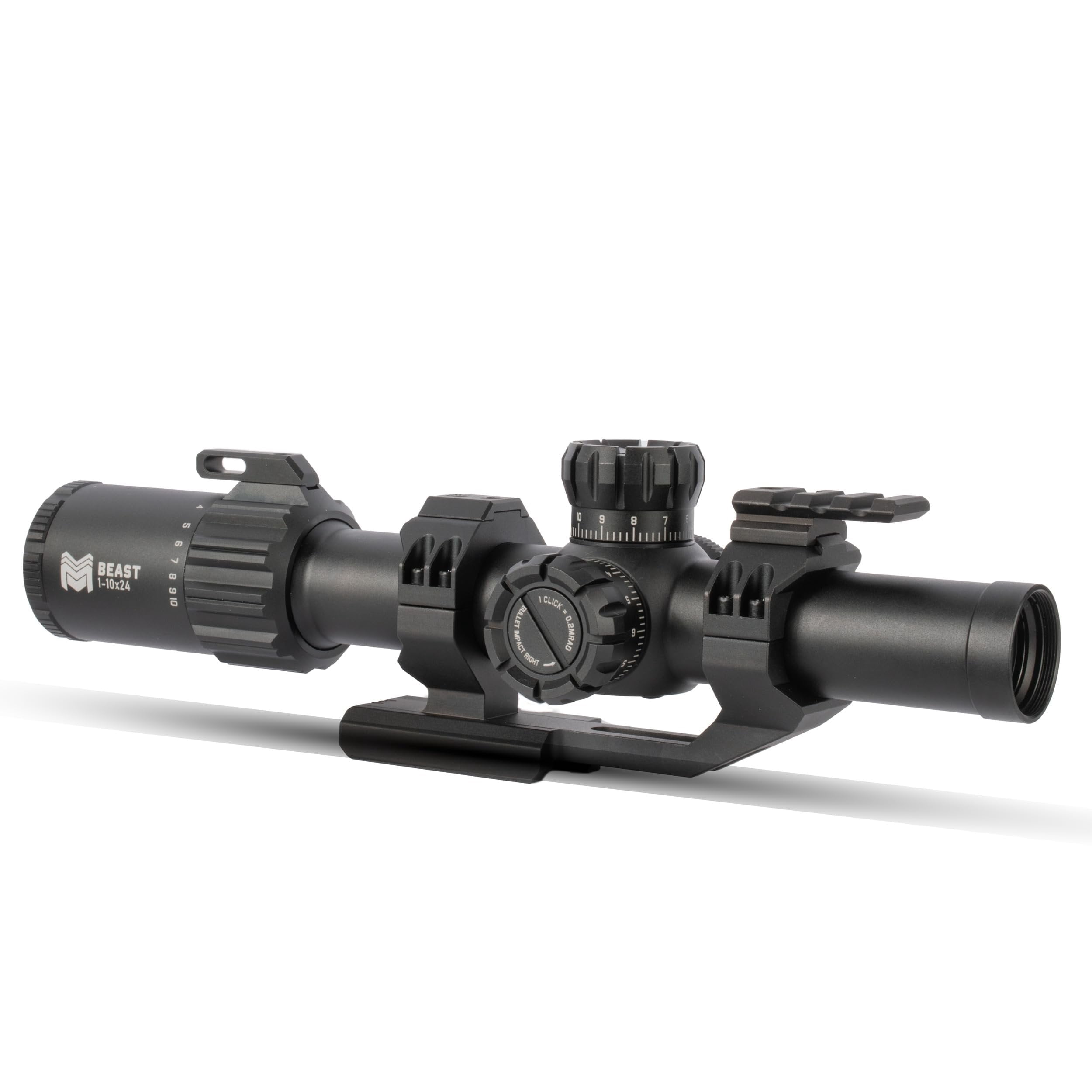 Monstrum Beast ED 1-10x First Focal Plane FFP LPVO Scope CM5 Morpheus MOA