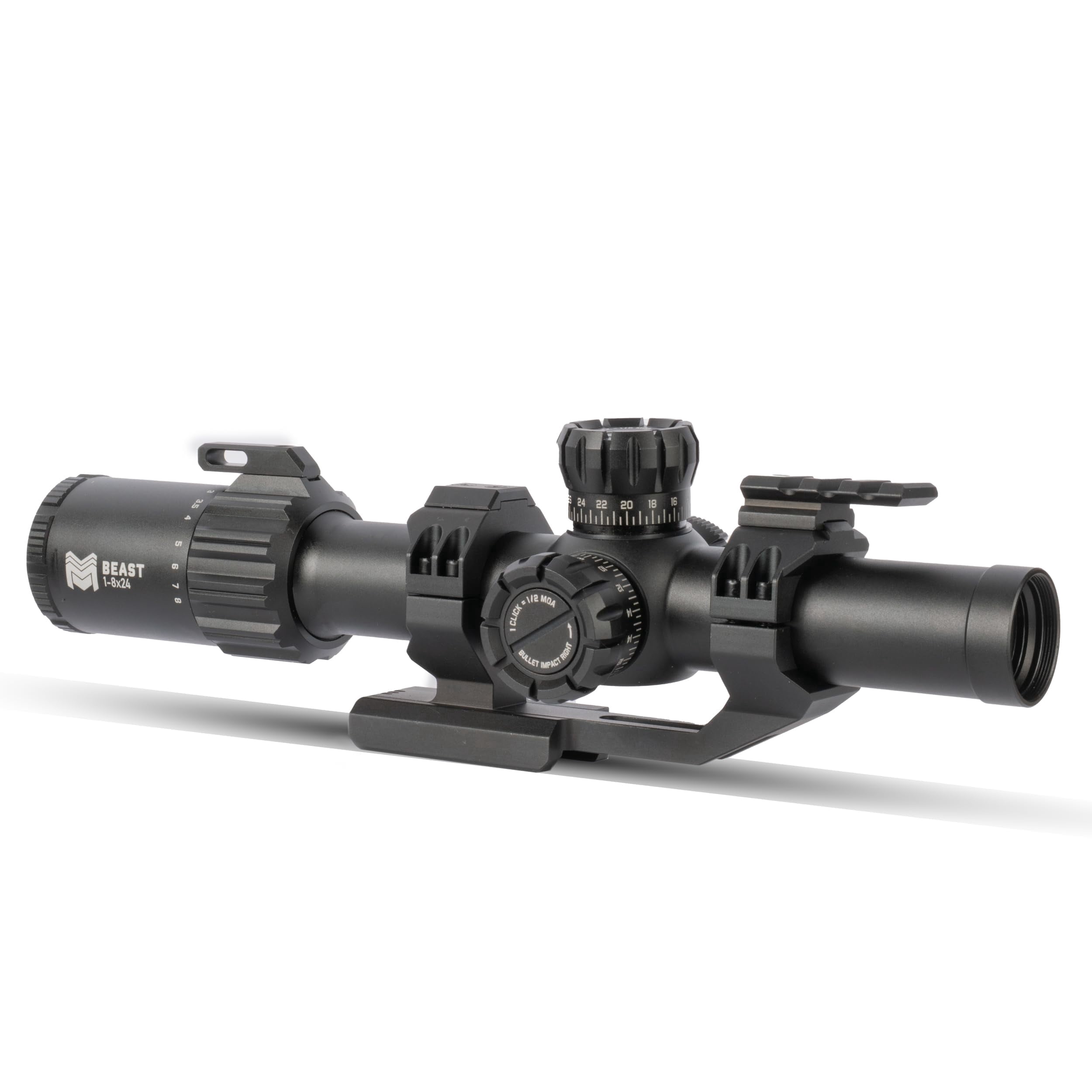 Monstrum Beast ED 1-8x First Focal Plane LPVO Scope | MM5 Reticle