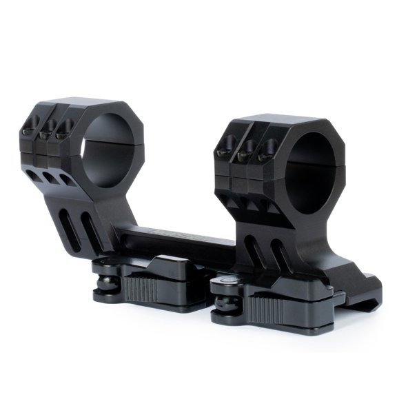 Monstrum Deadlock Pro Scope Mount with Hypergrip Quick Detach | 1 inch Offset | 1 inch Diameter