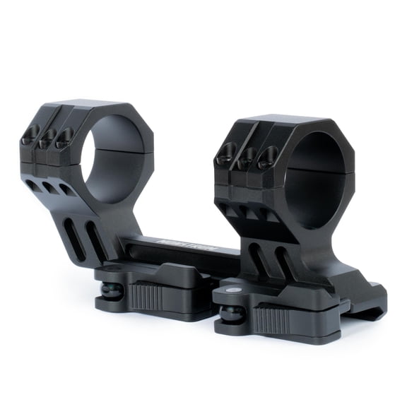 Monstrum Deadlock Pro Scope Mount with Hypergrip Quick Detach | 1 inch Offset | 30 mm Diameter