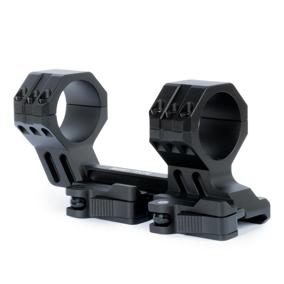 Monstrum Deadlock Pro Scope Mount with Hypergrip Quick Detach | 2 inch Offset | 1 inch Diameter