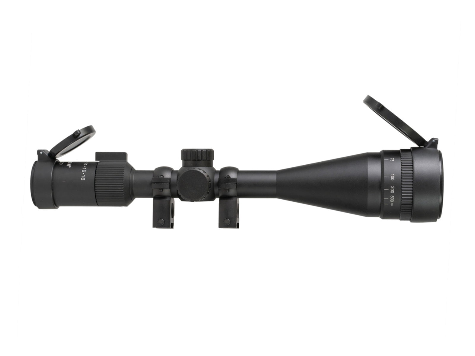 Monstrum Guardian 6-18x50mm w/ Parallax Adjustment AO Rifle Scope, 1in Tube, Second Focal Plane, Black