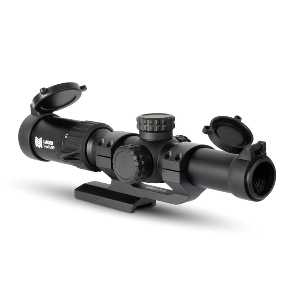 Monstrum Ladon 1-6x SFP LPVO Rifle Scope Black CM8 Reticle