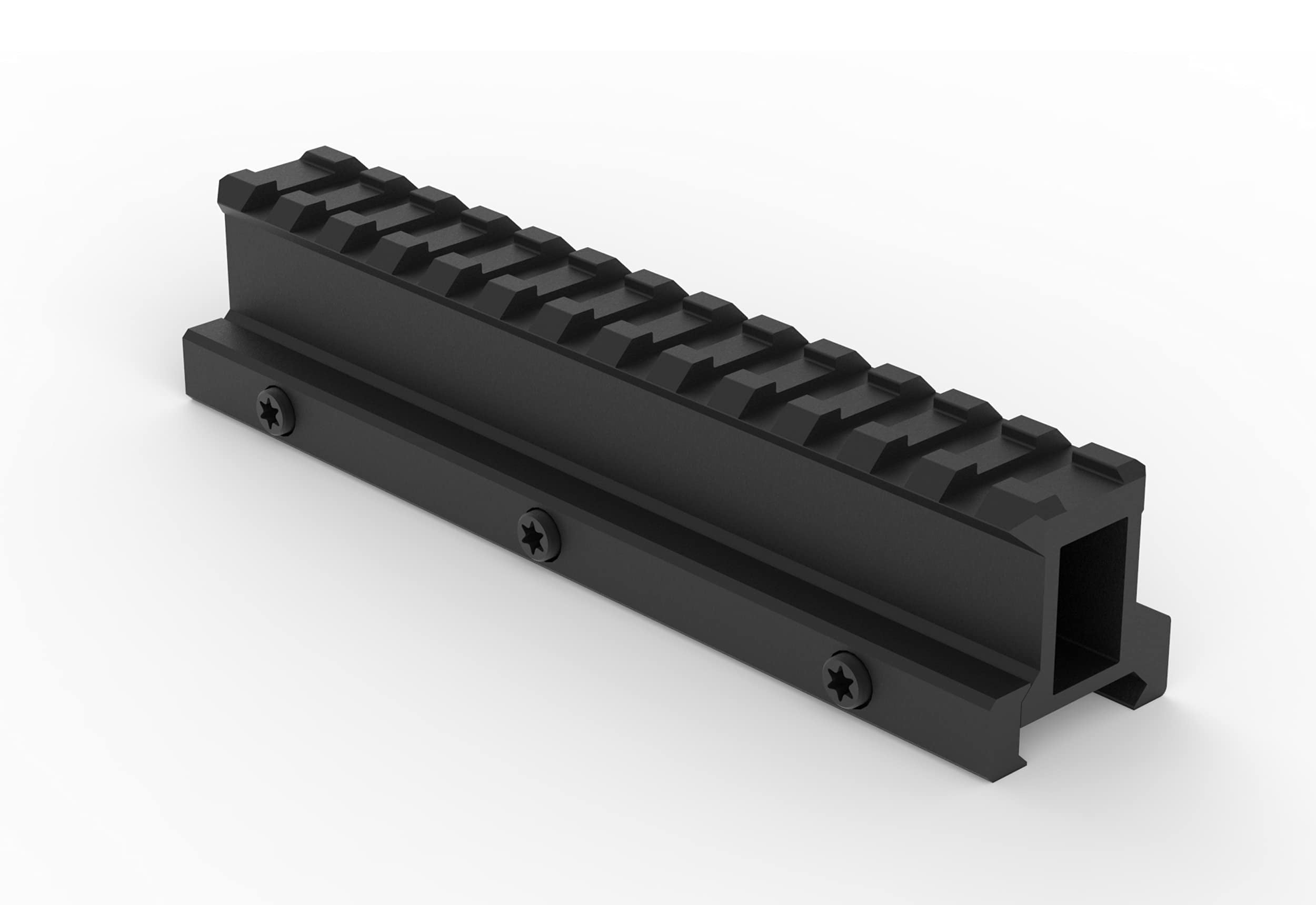 Monstrum Lockdown V3 Picatinny Riser Mount with Recoil Stop Base | 5.5 ...