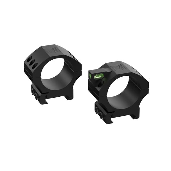 Monstrum Next Level Scope Rings with Integrated Level Bubble and Anti-Recoil Lugs | 30 mm Diameter | 0.85 Center Height