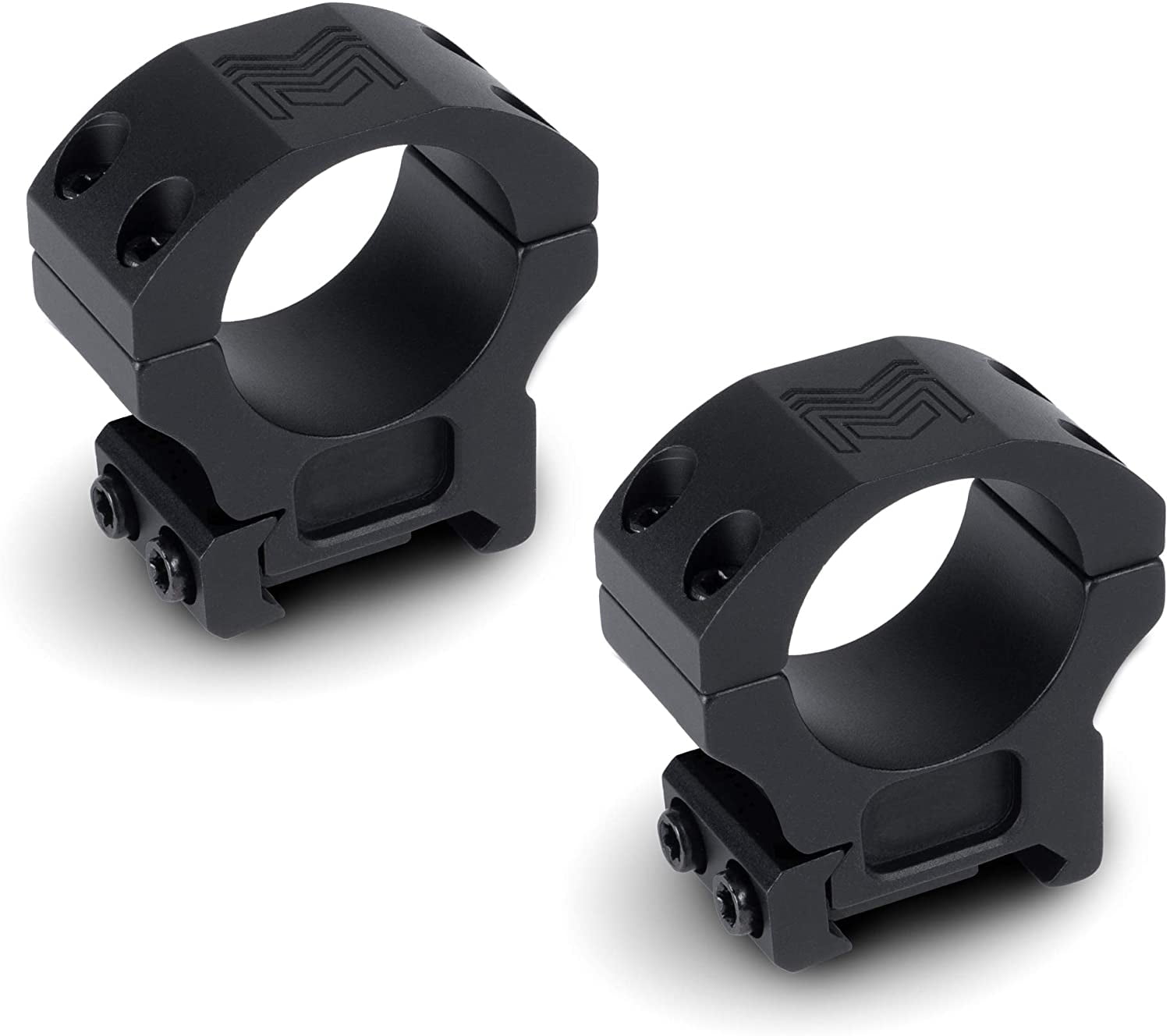 Monstrum Precision Picatinny Scope Rings 1 inch Diameter, 1.35 inch