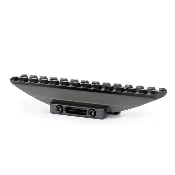 Monstrum Razorclaw Ultralight Picatinny Riser Mount with Recoil Stop Base | 13 Slot Length | Medium Profile (0.8 inch Height)