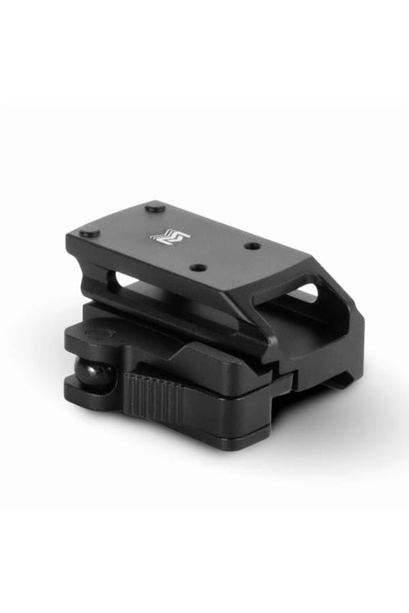 Monstrum Red Dot Riser Mount with Hypergrip QD Quick Release | 1.6 inch Center Height | Shield RMS/RMSc/407k/507k Footprint