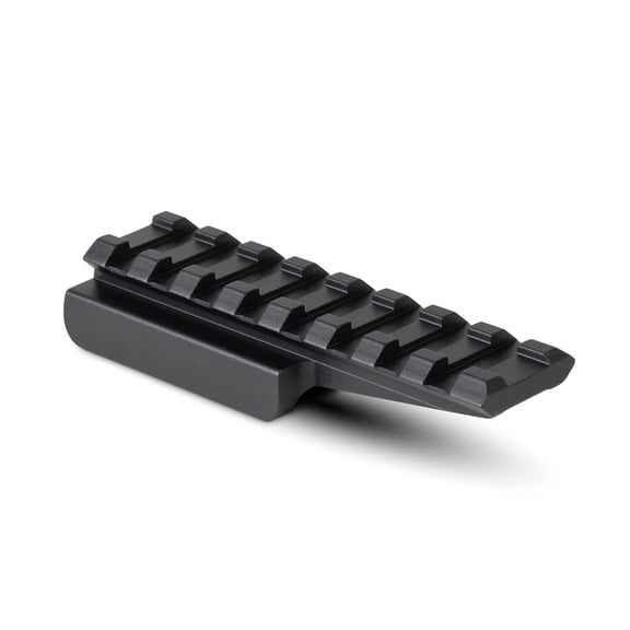 Monstrum Shrapnel Offset Picatinny Riser Mount with Recoil Stop Base | 8 Slot 3.5 inch | Low Profile