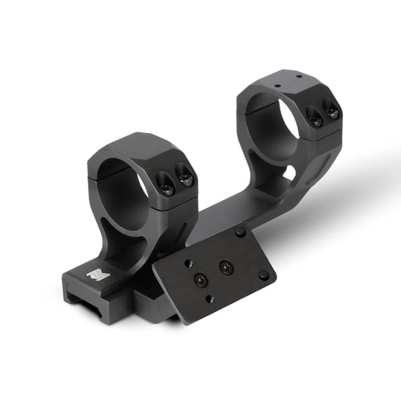Monstrum Sidewinder Series Scope Mount with 45 Degree Canted Red Dot Sight Base | 30 mm Diameter | RMR Footprint