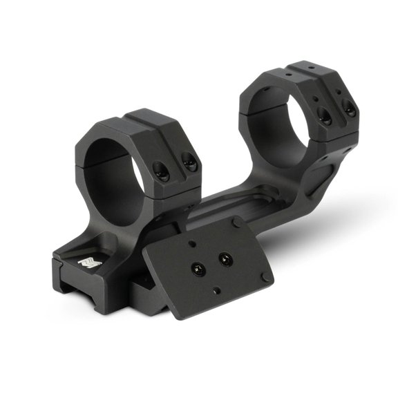 Monstrum Sidewinder Series Scope Mount with 45 Degree Canted Red Dot Sight Base | 34 mm Diameter | RMR Footprint