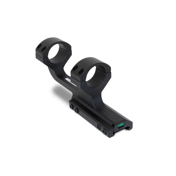 Monstrum Slim Profile Series Offset Picatinny Scope Mount w/Integrated Level, 1