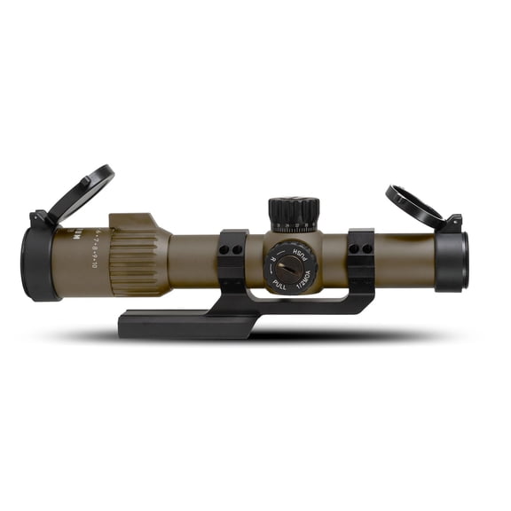Monstrum Spectre 1-10x28 LPVO Rifle Scope | MX1 Reticle | Flat Dark Earth