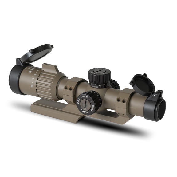 Monstrum Spectre 1-6x24 LPVO Rifle Scope | Flat Dark Earth
