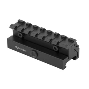 Monstrum Tactical Lockdown Series Adjustable Height Riser Mount with Quick Release (3.5 inch Length with Quick Release)