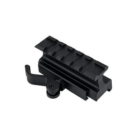Monstrum Tactical Lockdown Series High Performance Riser Mount | 2.5 inch L / 5 Slot with Quick Release (High Profile)
