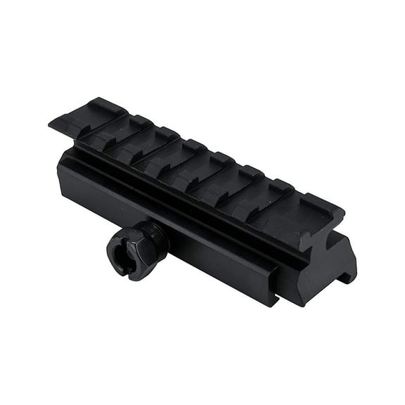 Monstrum Tactical Lockdown Series High Performance Riser Mount | 3.5 inch L / 7 Slot (Medium Profile)