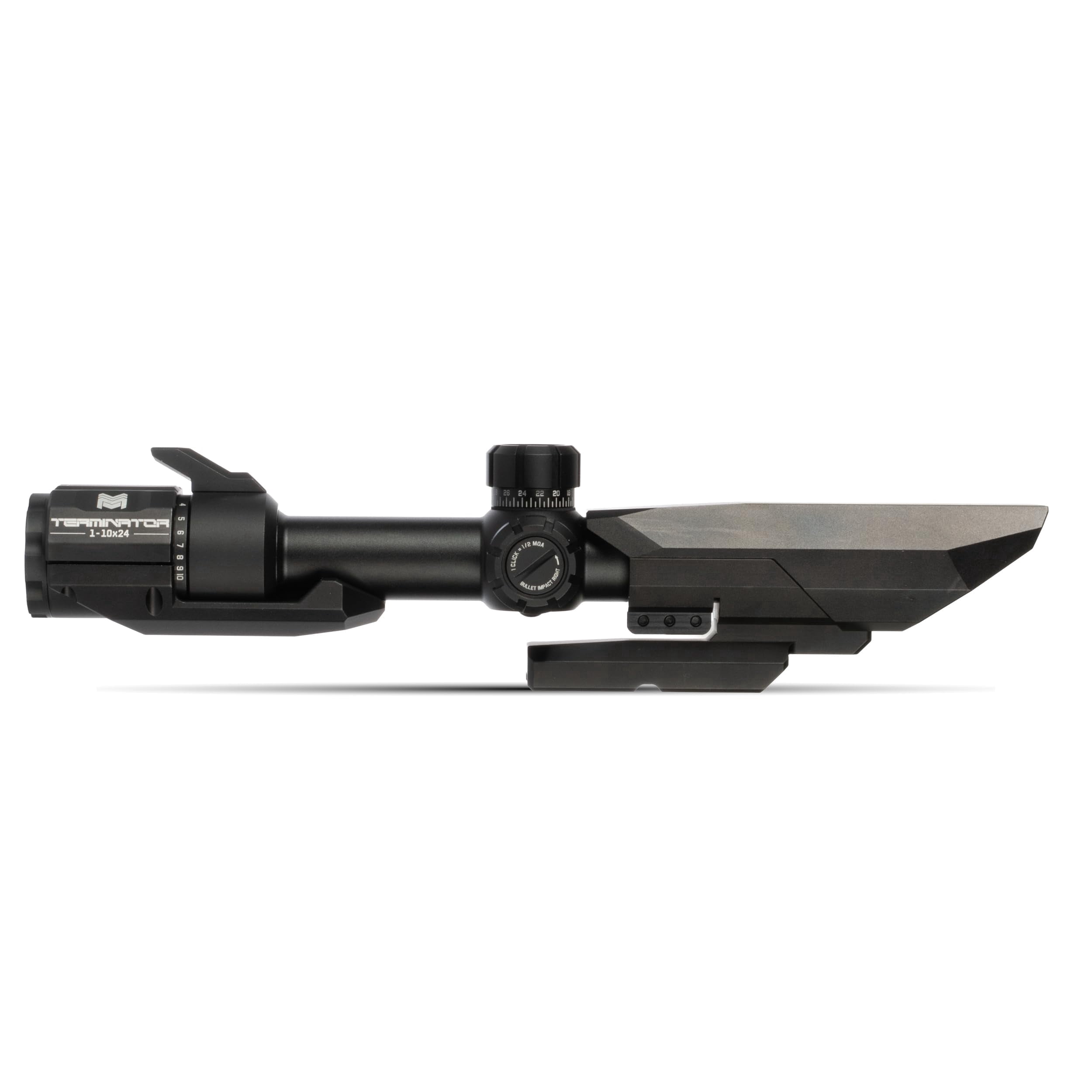 Monstrum Terminator 1-10x First Focal Plane FFP LPVO Scope with Extra Low Dispersion Glass | CM9 Reticle