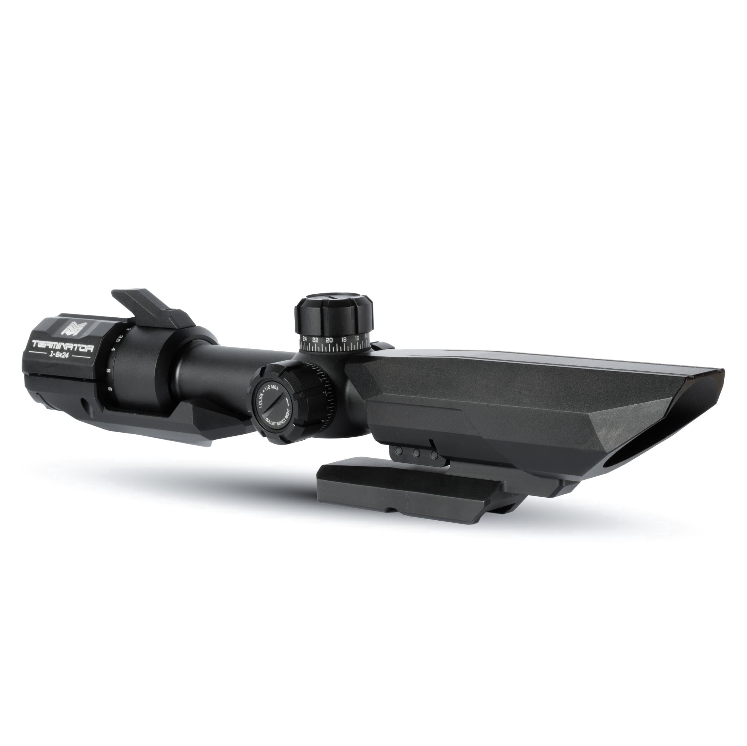 Monstrum Terminator 1-6x First Focal Plane FFP LPVO Scope with Extra Low Dispersion Glass | CM8 Reticle