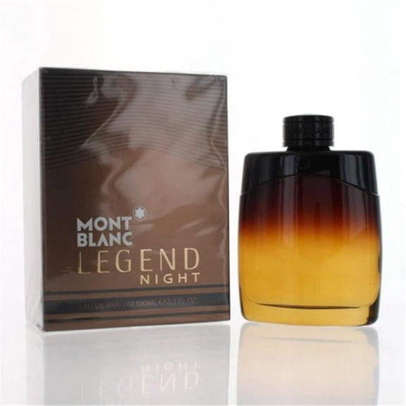 Mont Blanc 3.3 oz Legend Night Eau De Parfum Spray for Men