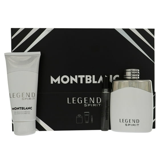 Legend Spirit 3.3 Eau De Toilette Spray by Montblanc Gift Set for Men