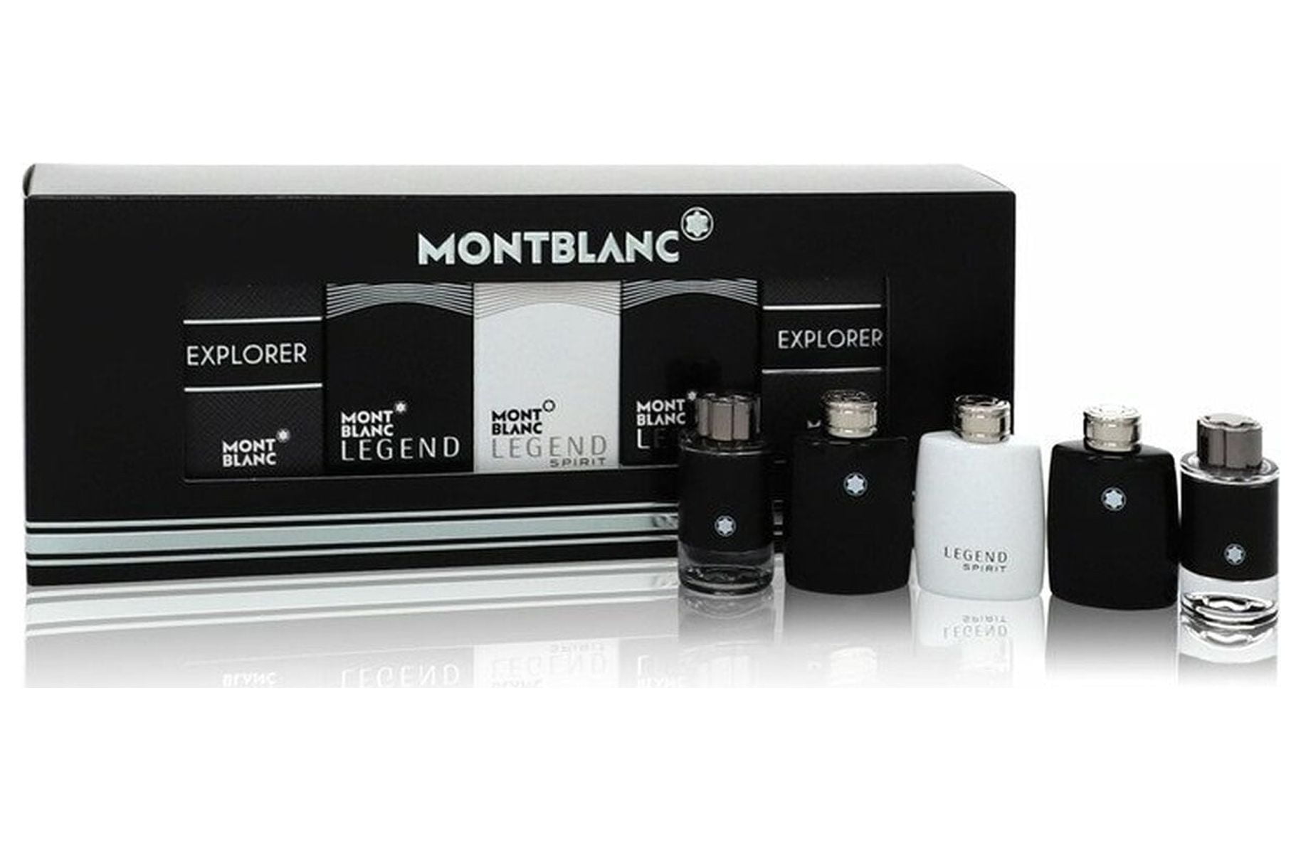 Mont Blanc Legend Explorer Spirit Miniature Perfume Gift Set for