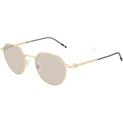 Montblanc MB0060S 002 50mm Square Sunglasses Women's Gold