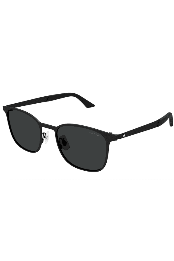 MB0331S-001 Sleek Matte Black Sunglasses Minimalist Style for mens