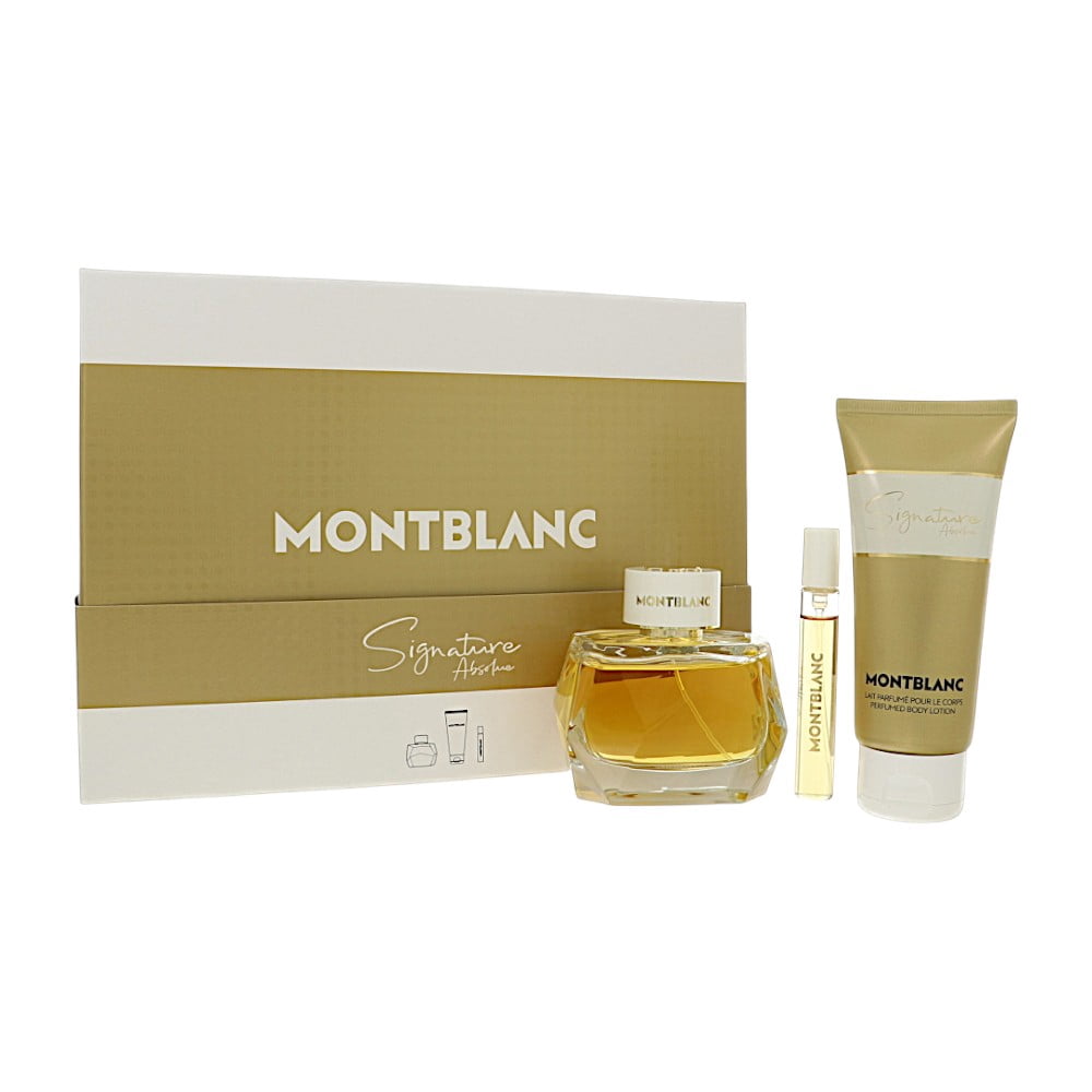 Mont Blanc Signature Absolue 3 Piece Set For Women 3 Piece Set by