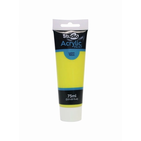 Mont Marte Acrylic Paint Studio 75ml - Lemon Yellow