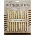 thumbnail image 1 of Mont Marte Boxwood Mini Clay Modeling Tools 10 Piece. Set of 10 Double Ended Pieces Providing 20 Clay Modeling Tools. Suitable for Cutting, Carving and Smoothing Clay, 1 of 3