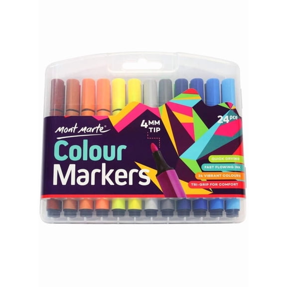 Mont Marte Studio Markers 24pce