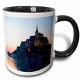 thumbnail image 1 of 3drose, Mont Saint Michel, Basse-normandie, France - Eu09 Dfr0451 - David R. Frazier, 11oz Two-tone Black Mug, 1 of 6